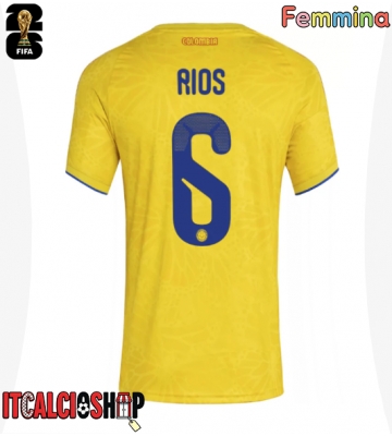 Colombia Richard Rios #6 Prima Maglia Femmina Mondiali 2026 Manica Corta